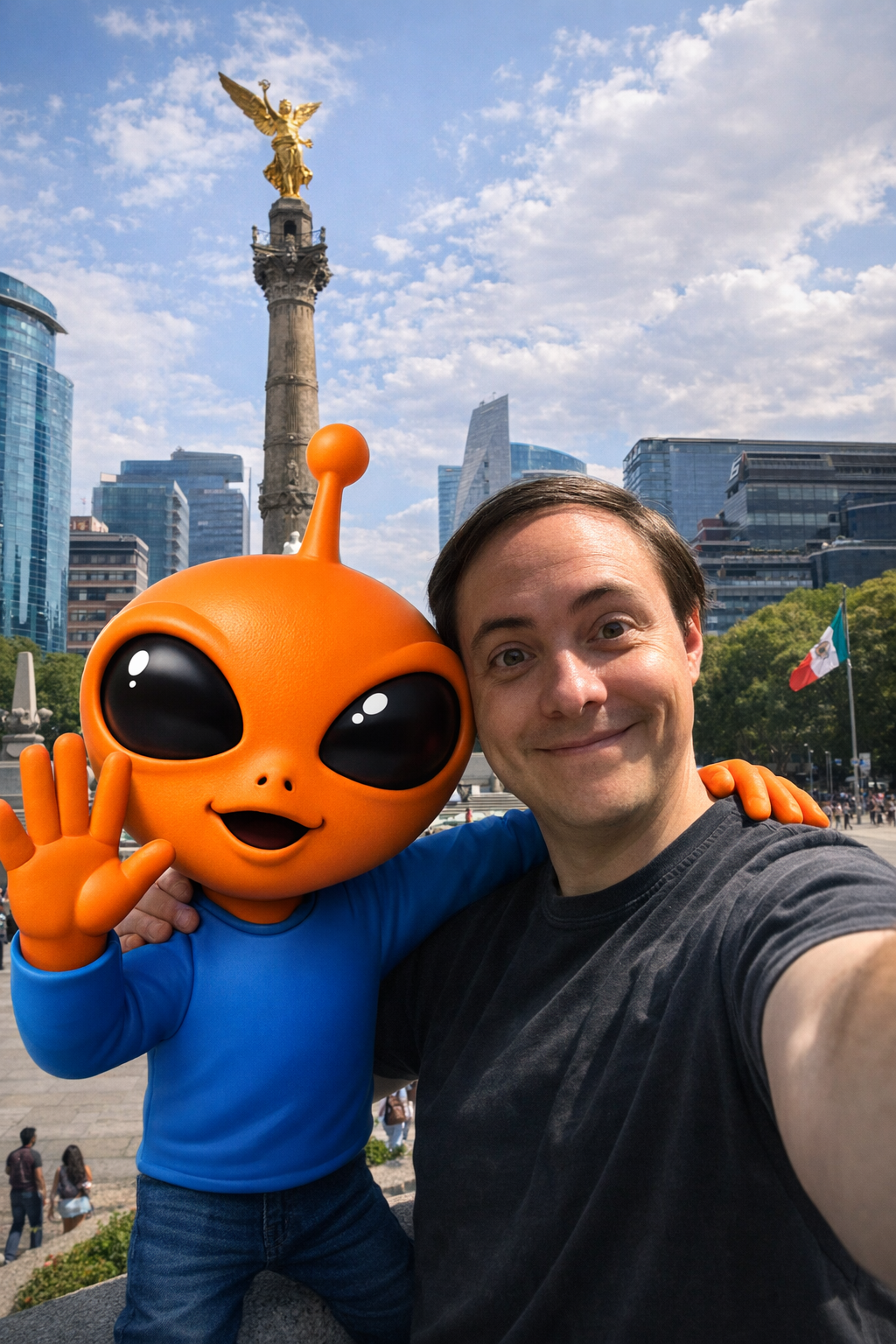 Pepe Suárez con OcupAlien